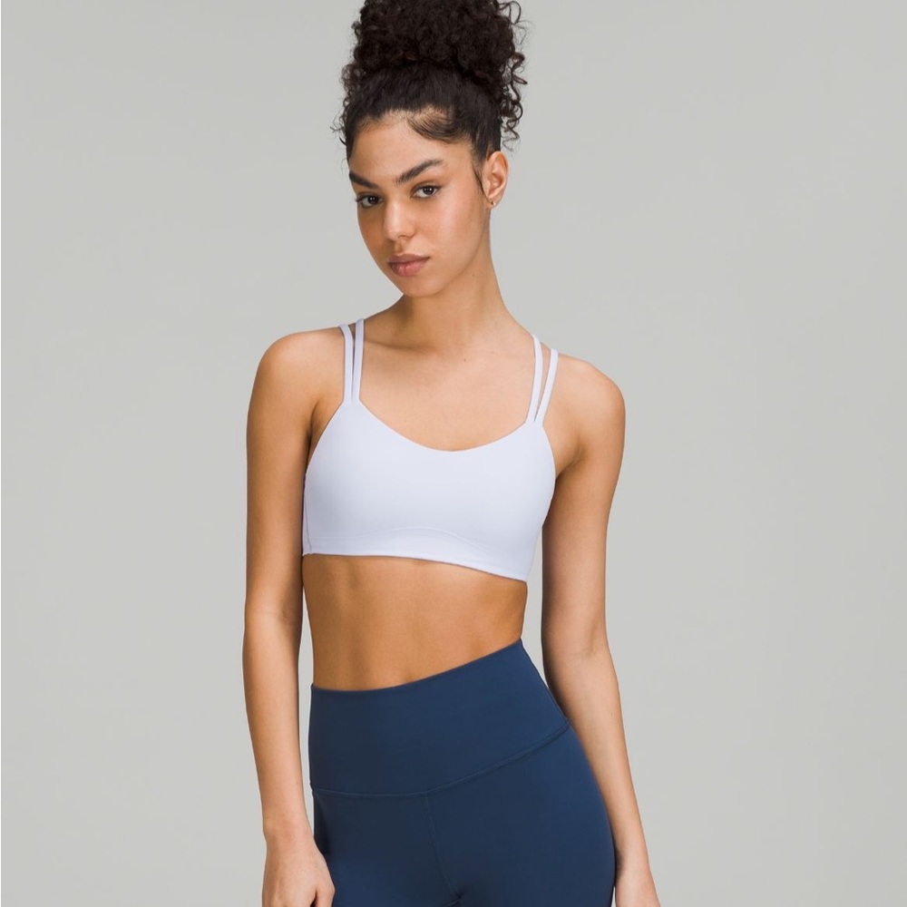 Lululemon Like A Cloud sports bra, size 6, Patel Blue